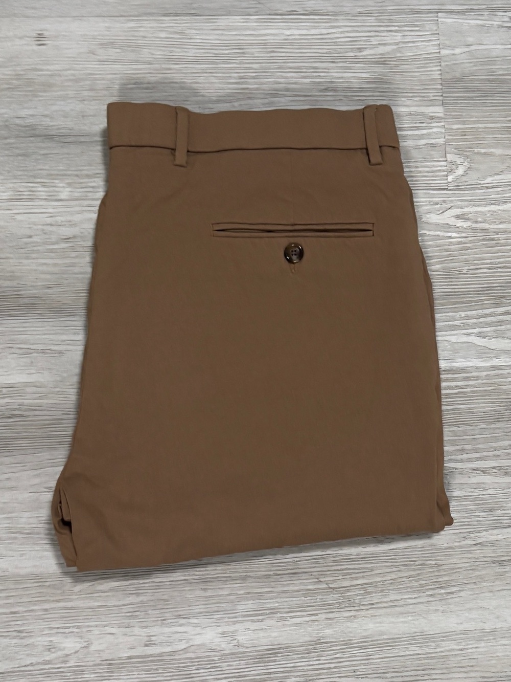 Tommy Hilfiger Tan Slim Fit Stretch Casual, Mens dress Pants 38X30